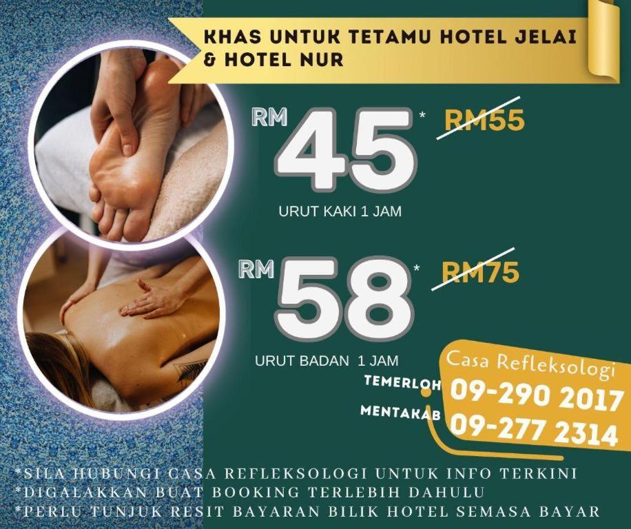 Hotel Nur Termerloh Plt Temerloh Exterior foto